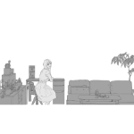 オリジナルイラスト作例32
