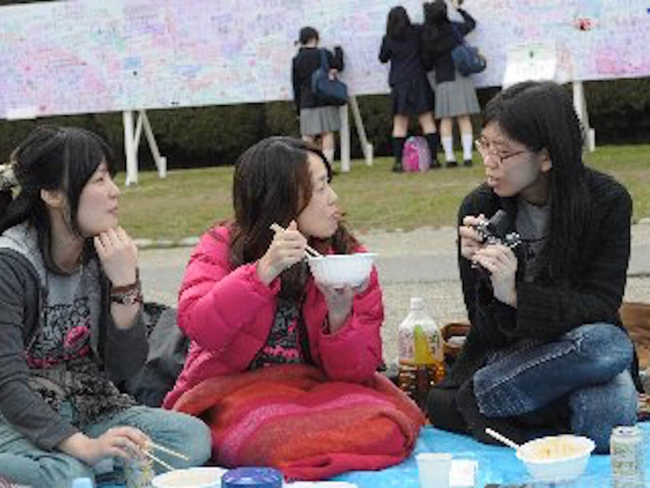 トラパンツ花見2011イベント風景2